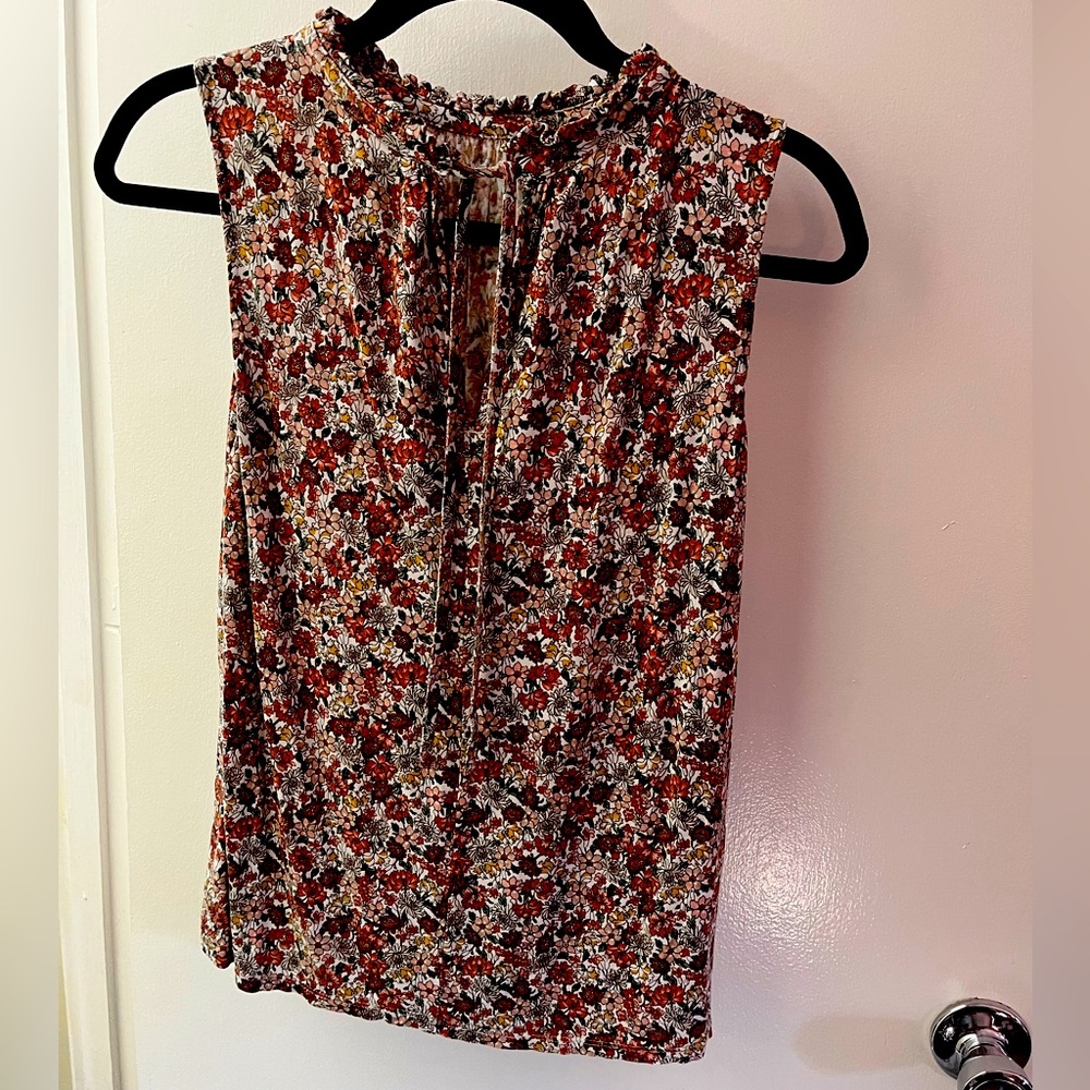 Sleeveless Summer Blouse